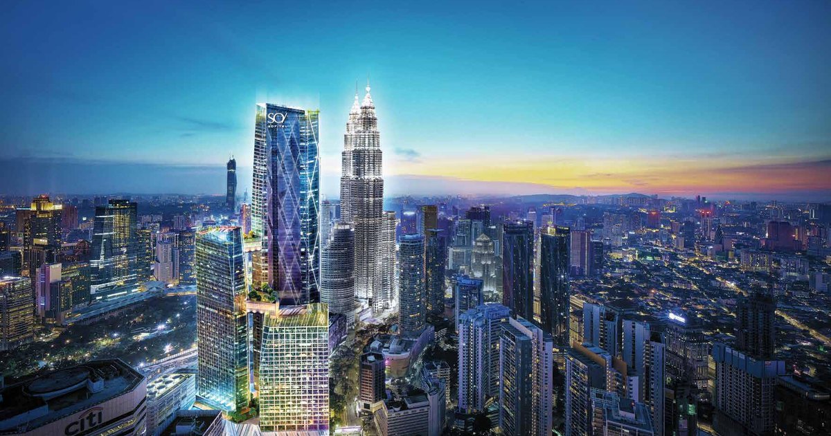 Oxley Towers KLCC 建筑效果图